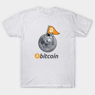 Bitcoin To The Moon, Cryptocurrency, Funny Bitcoin T-Shirt